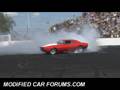 Red Camaro burnout Gazza Nationals 2008