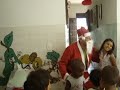 Papai Noel visita o  Lar  Franco Belcaro.