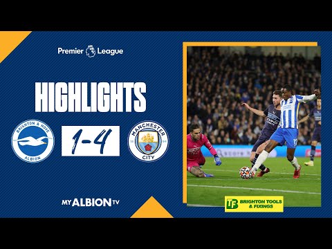 FC Brighton & Hove Albion 1-4 FC Manchester City 