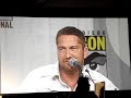 gerry answering the question: what was the craziest moment on the rocknrolla set? recorded at:comic con 2008. cut from longer version. i own nothing. just recorded it.