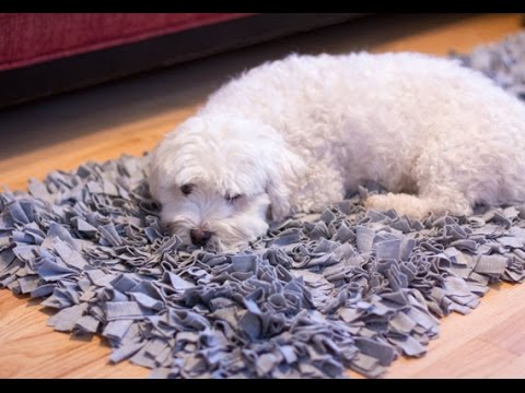 Szőnyeg készítése régi, kidobásra ítélt pólókból!