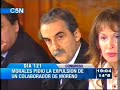 Morales acusa a Moreno en el debate de Senadores