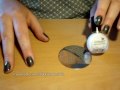 Nail Tutorial • Retro Grey & White Nails using Konad.