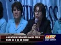Click here to watch this video Anuncian paro nacional para este 29 y 30 de mayo.