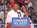 obama spoke about how his economic policy is the clear choice over that of john mccain in las vegas, nv on september 17th, 2008
