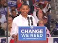 obama spoke about how his economic policy is the clear choice over that of john mccain in las vegas, nv on september 17th, 2008
