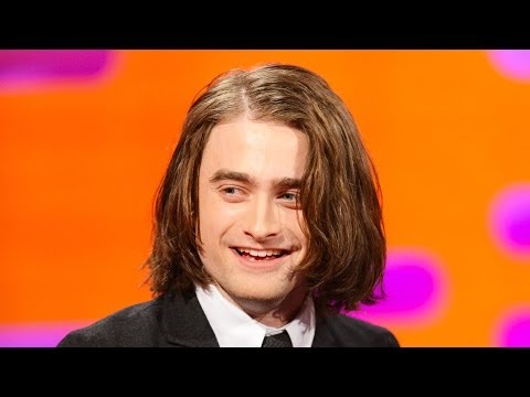 DANIEL RADCLIFFE's New Long Hair - The Graham Norton Show on BBC AMERICA