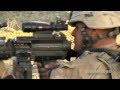 COMBAT FOOTAGE Marines attack Taliban with Gunship and Artillery