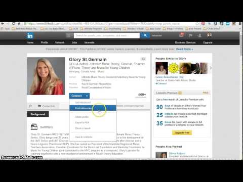 how to follow someone on linkedin