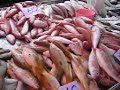 Meat and fish marked on Kamala Beach