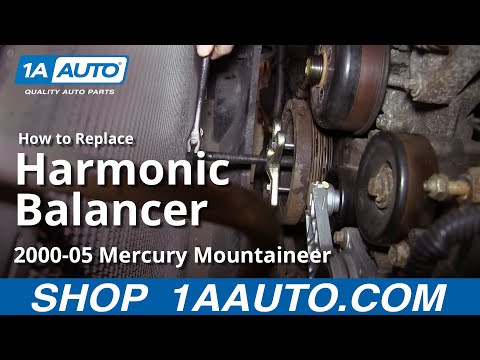 How To Install Replace Harmonic Balancer Ford Mercury 4.6L V8