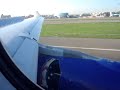 Landing in Madrid Barajas