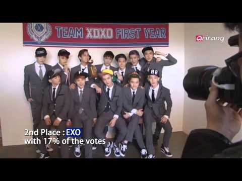 Showbiz Korea - TOP 5 MOST BELOVED BOY GROUPS 보이그룹 인기 랭킹 ? 슈퍼주니어, 엑소, 샤이니, 빅뱅, 동방신기