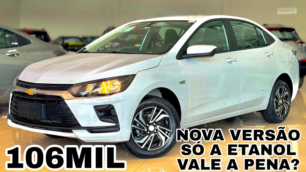 LANÇAMENTO CHEVROLET ONIX PLUS TURBO ECO SÓ A ETANOL JÁ 2027 | FICOU MAIS BARATO!!
