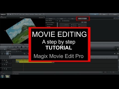 Magix Movie Edit Pro 2015 Tutorial