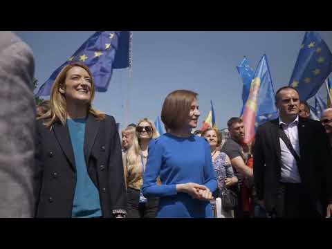    Спустя год после получения Республикой Молдова статуса страны-кандидата на вступление в ЕС Президент Майя Санду обратилась с посланием