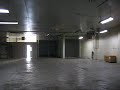 An empty warehouse An empty warehouse