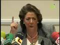 Rita Barberà s'enganxa amb un periodista
