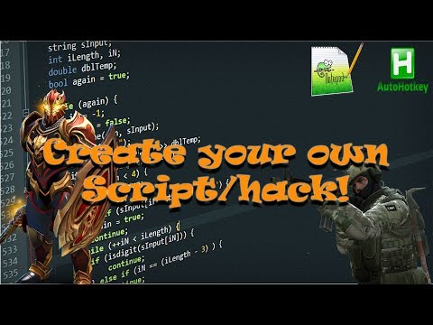 video-linktoworks-How to make your own Script/hack In any game! (AHK ...