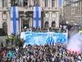 La Joie De L om Et Des Supporters Sur Le Vieux-port Après La Victoire En Coupe De La Ligue