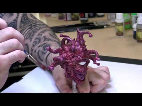 how to paint a d&d miniature