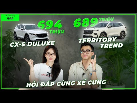 Chọn Mazda CX5 Deluxe 694tr hay Ford Territory Trend 689tr? Xe hạng C nào sẽ đánh bại được CX5?