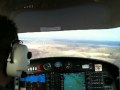 Diamond DA40 G1000 landing with extreme stall at Sturup Flygklubb