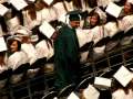 LeBron James Chalk toss at Strongsville Commencement 2009