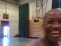 the wall is dunking!! (DkIT basketball)