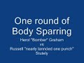Herol Graham and Russell play spar