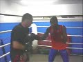 Herol Graham and Russell play spar