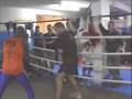 Herol Graham and Russell play spar