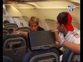 Así celebró el Real Madrid el título en el avión / Real Madrid's title celebrations on plane