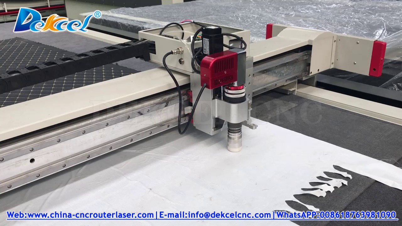 DEK-1610J Fabric Cloth Automatic laser cutting machine