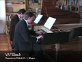 first movement of the great double concerto by wilhelm friedemann bach
menno van delft and guillermo brachetta