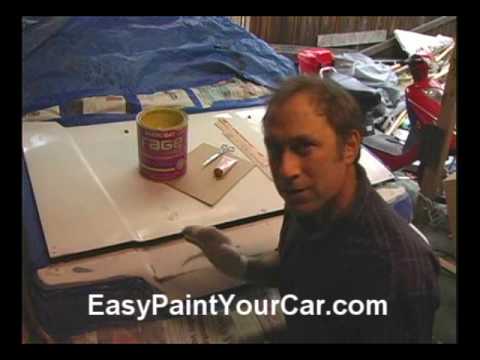 EASY How To Paint A Car – How To Paint Your Car- Painting A Car- Learn To Paint Car Putty Repair