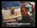 how to paint a car your self  putty