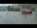 Flooded roadways