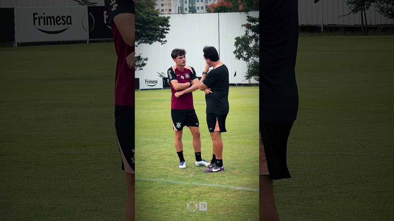 Confira de perto como foi primeiro treino no comando do novo técnico do Timão! #IssoÉCorinthianismo