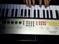 playing paino the fun way lol
