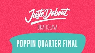 Greenteck & Nelson vs Yared & Skywalker – Juste Debout Nordic 2018 Popping Quarter Final