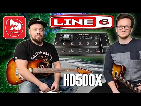 LINE 6 POD HD500X - топовый гитарный процессор LINE 6 POD HD500X - топовый гитарный процессор