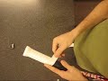 Putting on a Tennis Racquet Grip Putting on a Tennis Racquet Grip