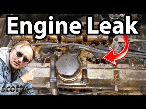 how to stop a oil leak