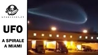 Ufo a spirale su Miami USA