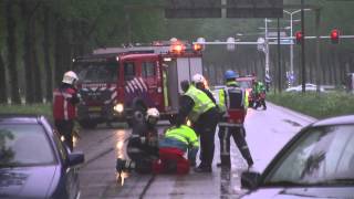  Grootscheepse hulpverleningsoefening in Sneek
