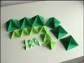 scaled octahedron; how to make it