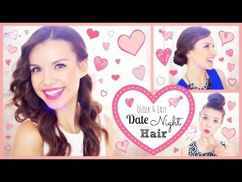 date - Send me a photo of YOUR date night hair! Twitter: http://twitter.com/missglamorazzi Insta: http://instagram.com/thegridmonster Watch my Everyday Skincare + M...