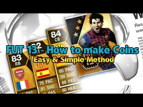 how to make coins in fifa 13