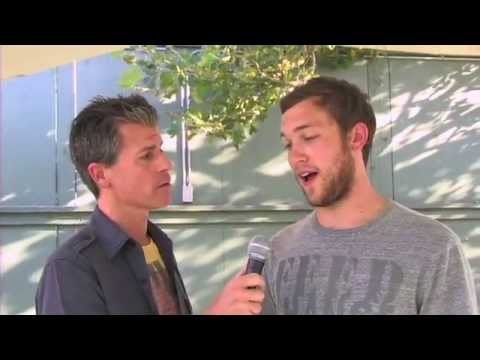 Phillip Phillips - Chatting with Phillip before his show with John Mayer at Sleep Train Amp in Wheatland, California.